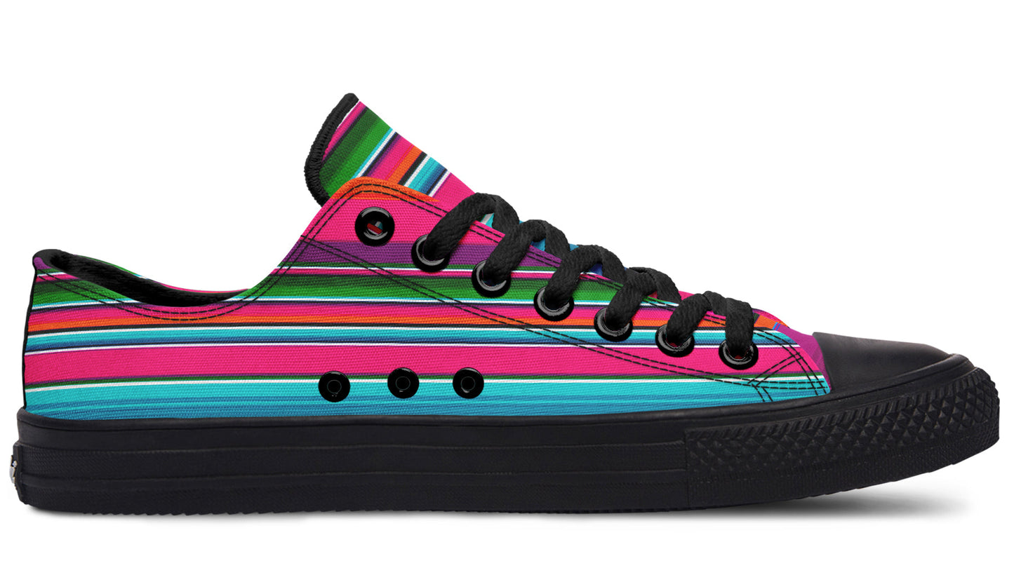 Pink Serape High Tops ( Black or White Sole )