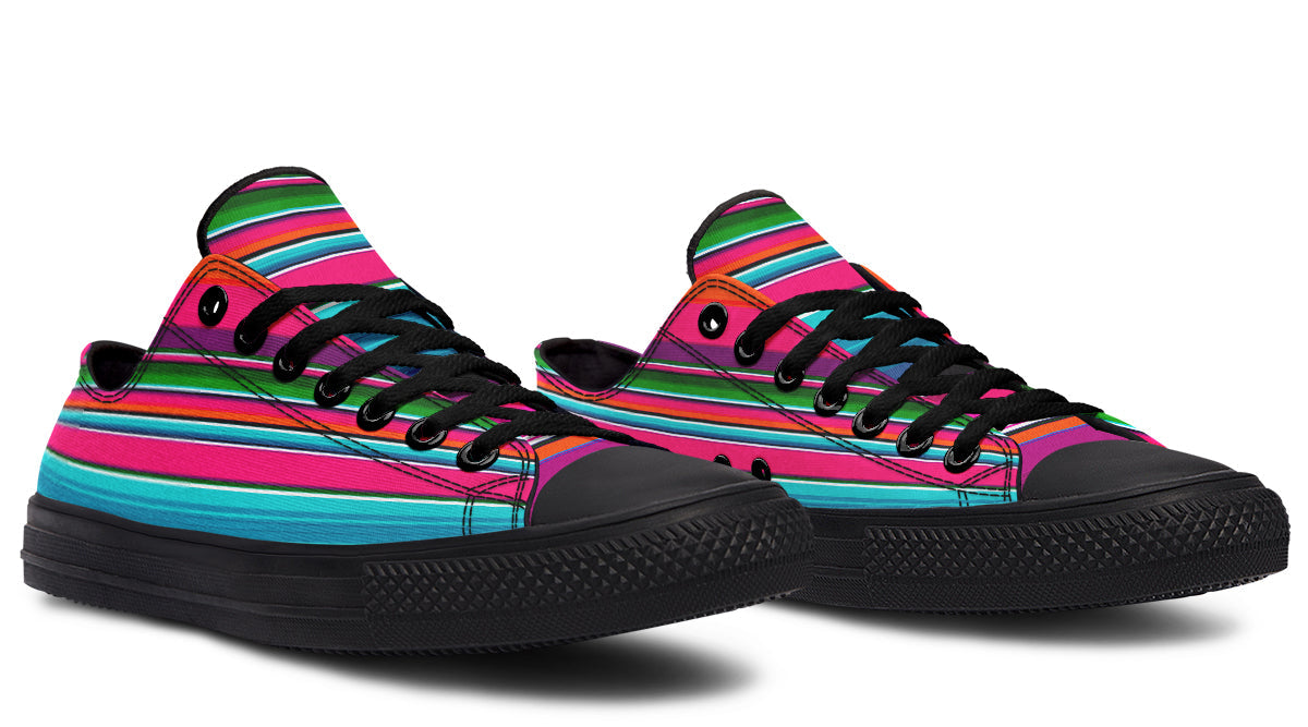 Pink Serape High Tops ( Black or White Sole )