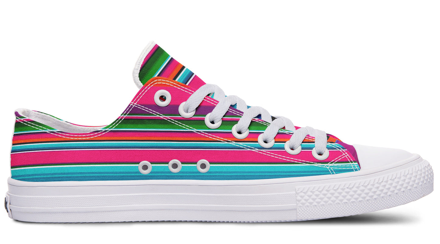Pink Serape High Tops ( Black or White Sole )