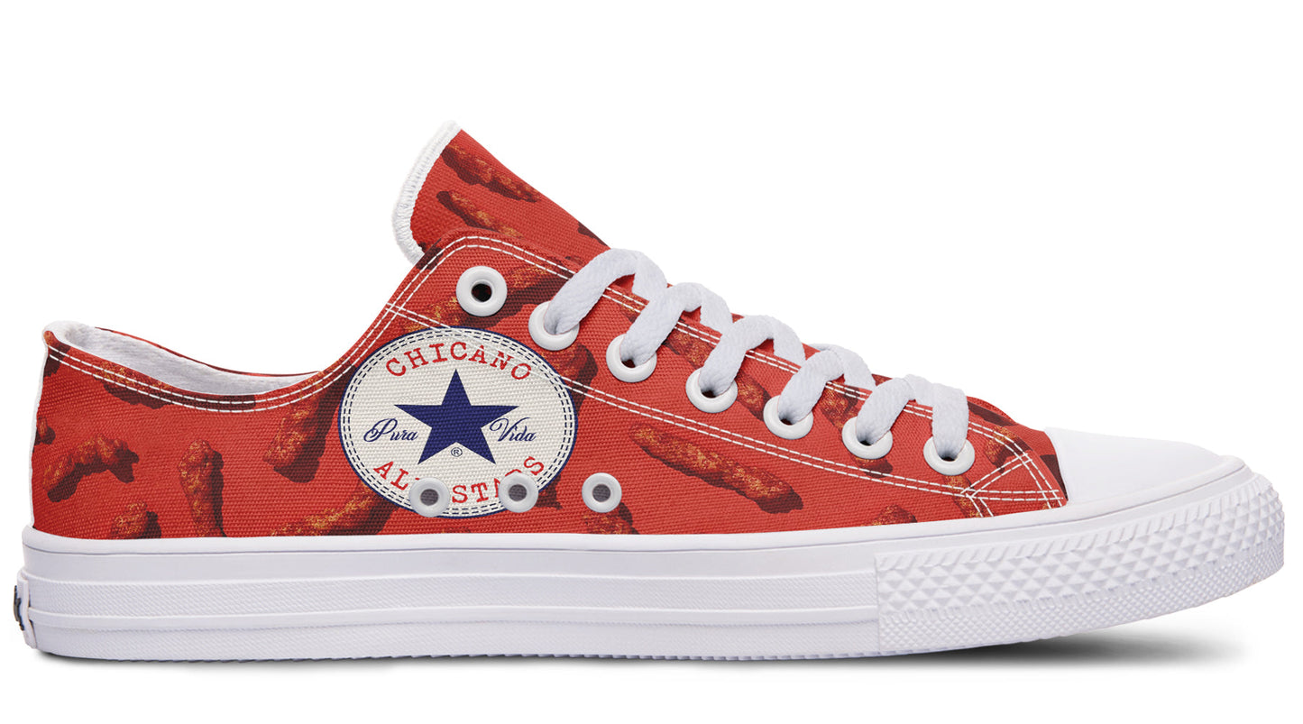 Spicy Hot Low Tops ( Black or White Sole )