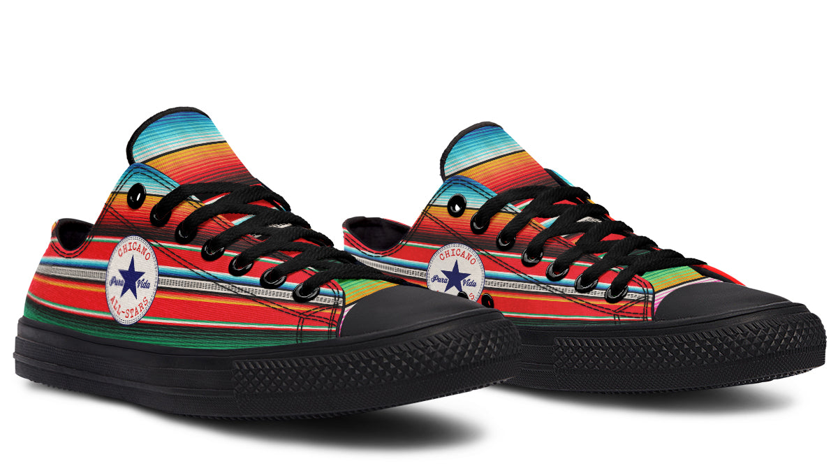 Vicla Serape Low Tops ( Black or White Sole )