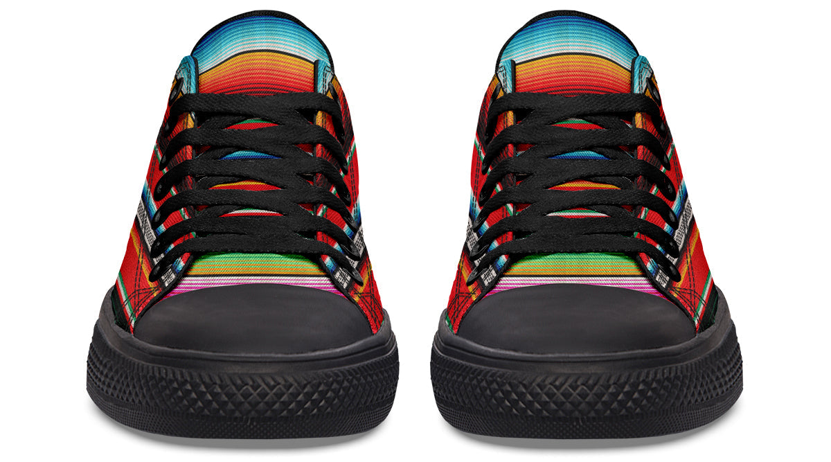 Vicla Serape Low Tops ( Black or White Sole )