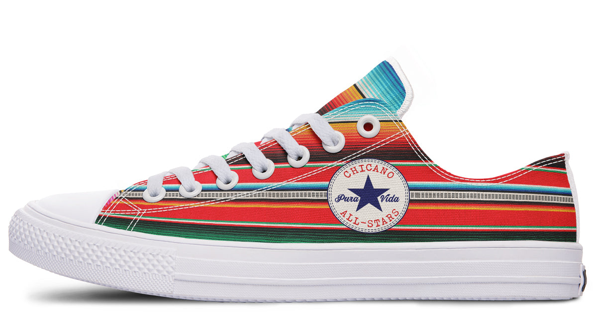 Vicla Serape Low Tops ( Black or White Sole )