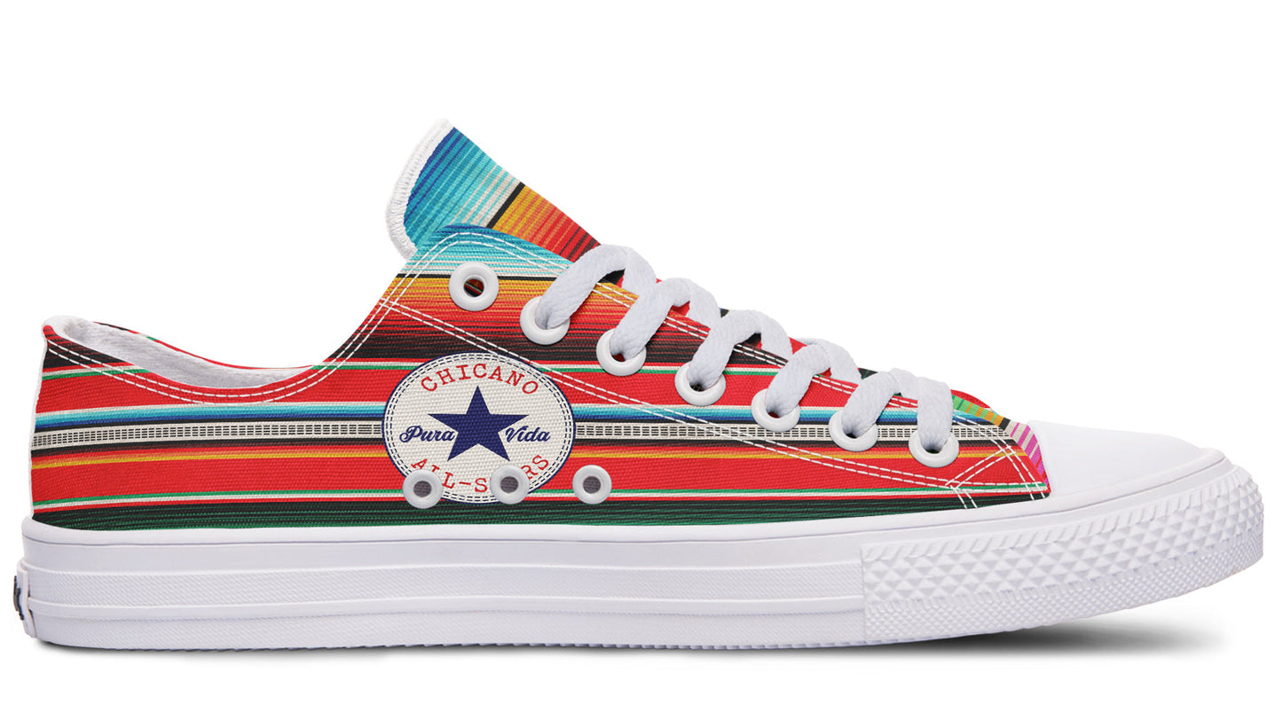 Vicla Serape Low Tops ( Black or White Sole )