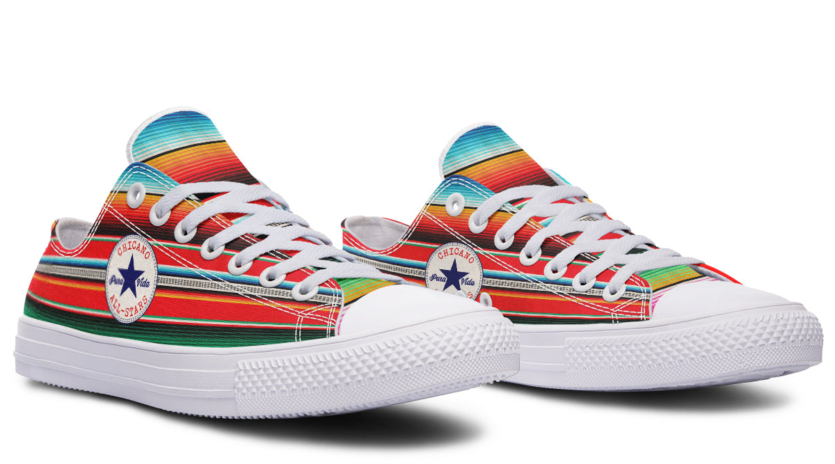 Vicla Serape Low Tops ( Black or White Sole )