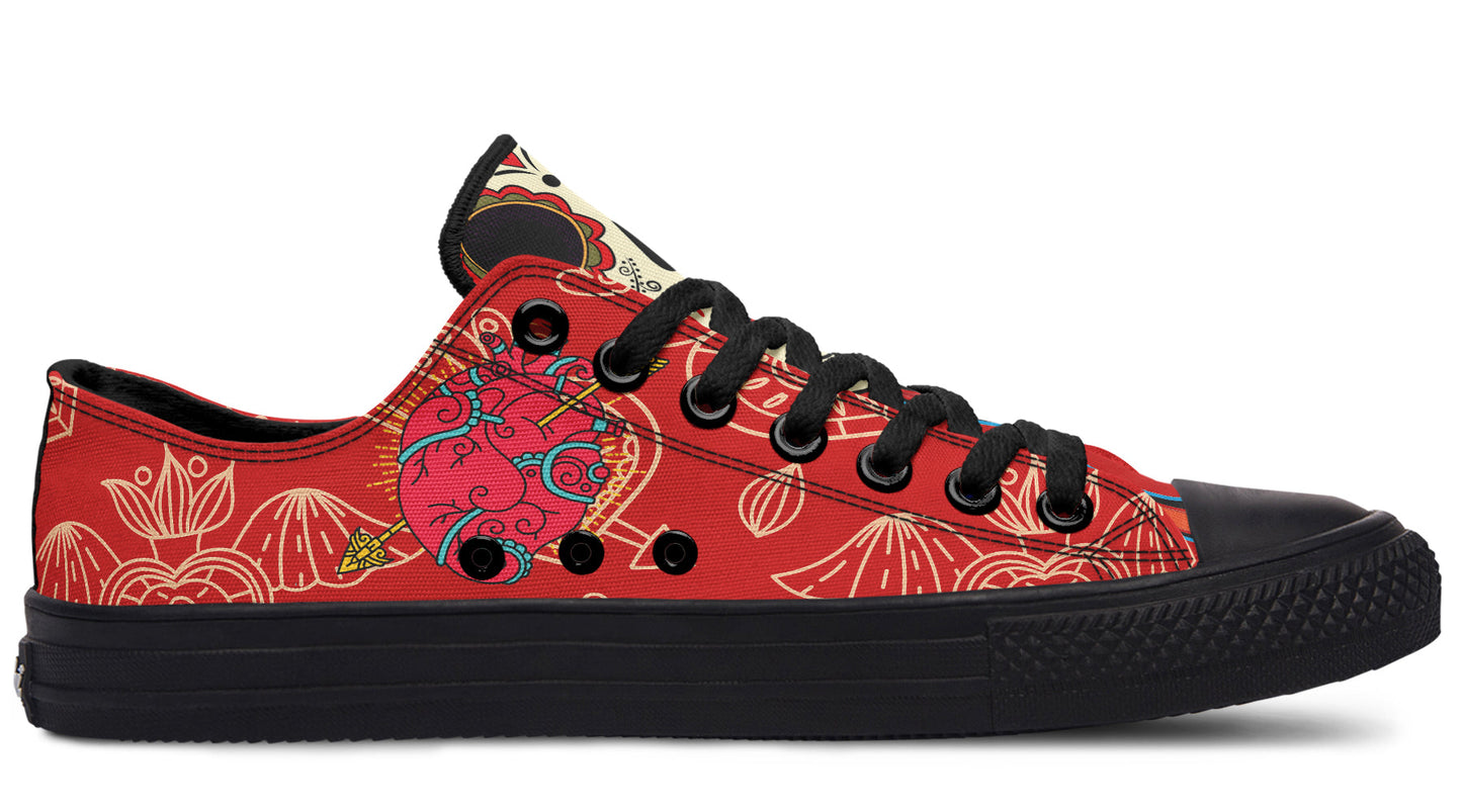 Vday Women Low tops ( Black or White Sole ) 2 For 1