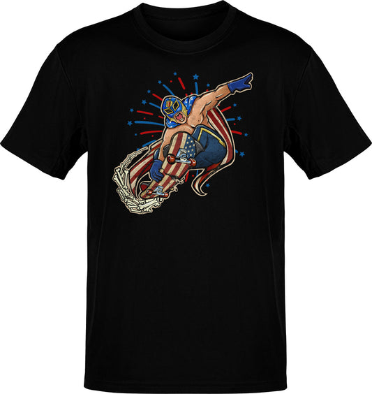 Premium El Luchador 4th Of July OG Vintage T-shirt