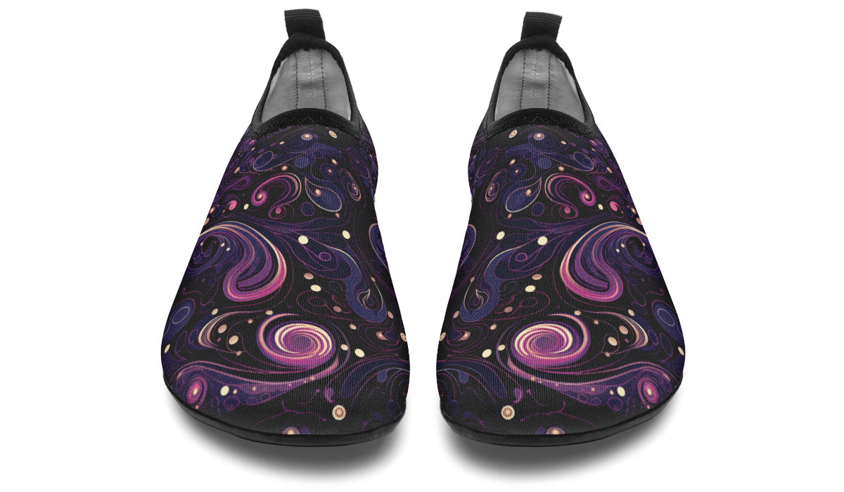 Purple Swirls Aqua shoes SSP Updated Mockcity
