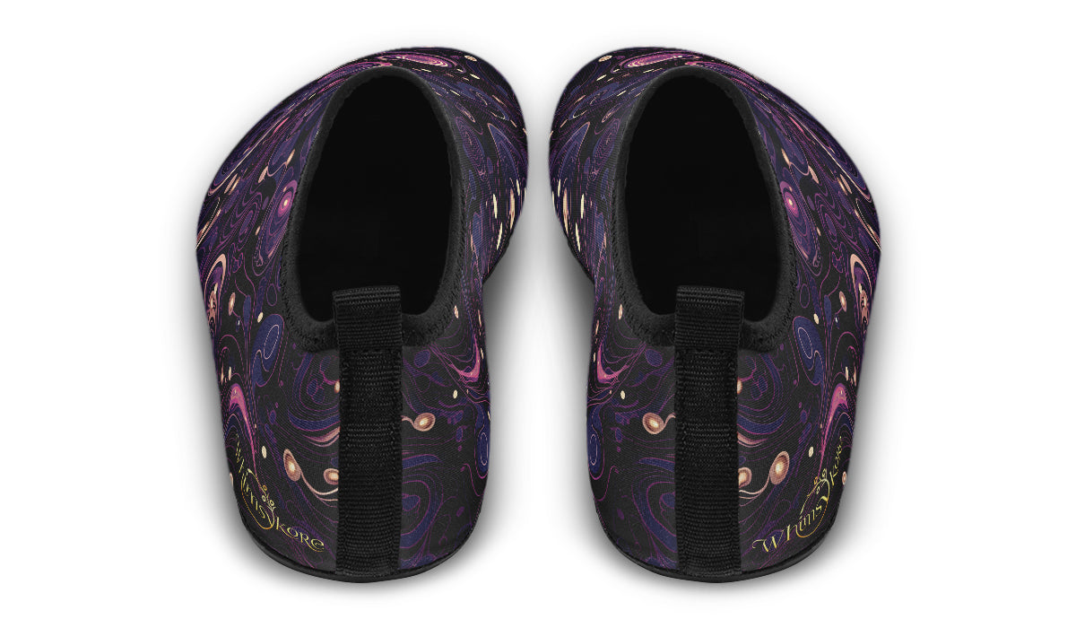 Purple Swirls Aqua shoes SSP Updated Mockcity