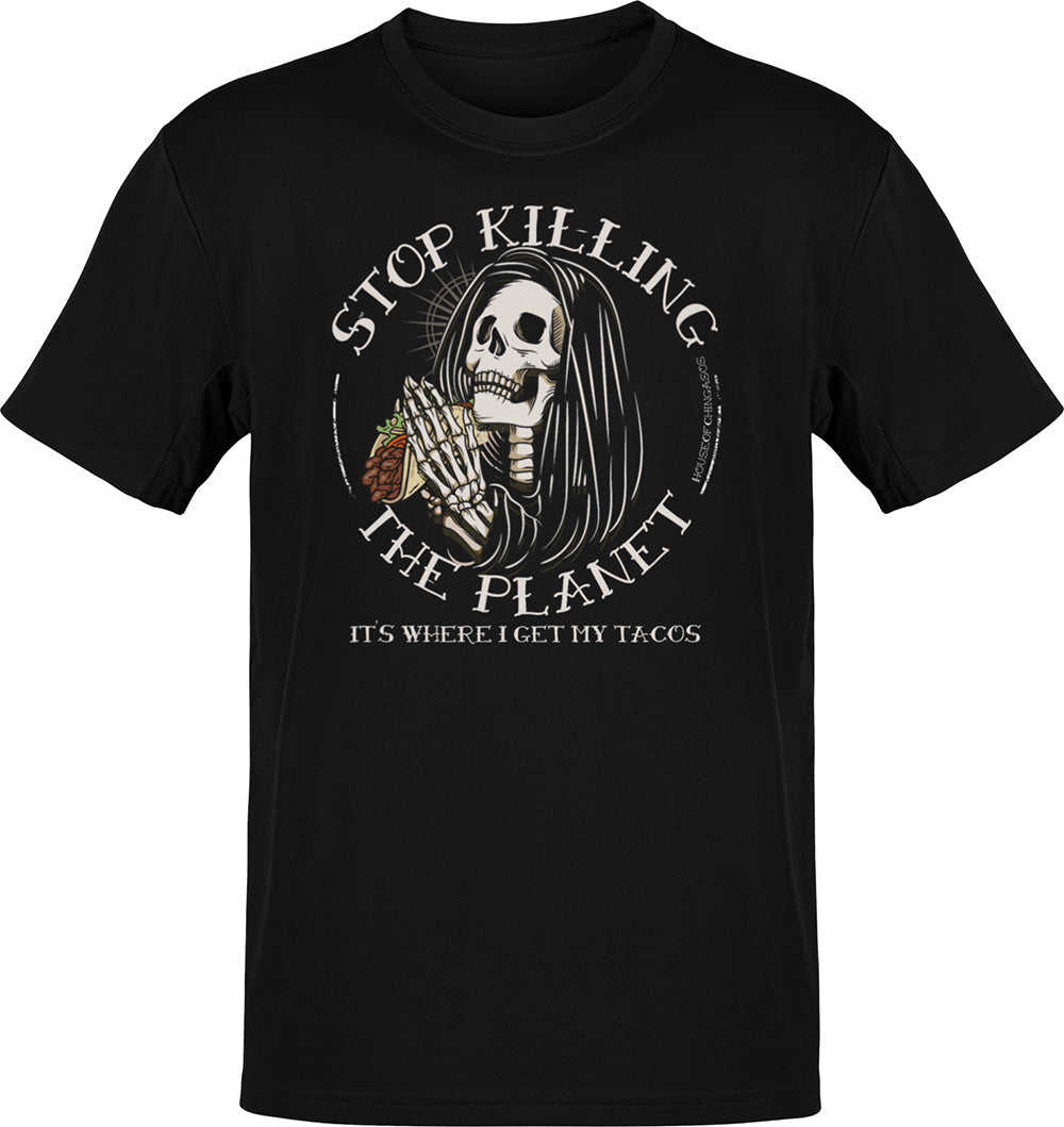 Premium It's Where I Get My Tacos Old School Tee