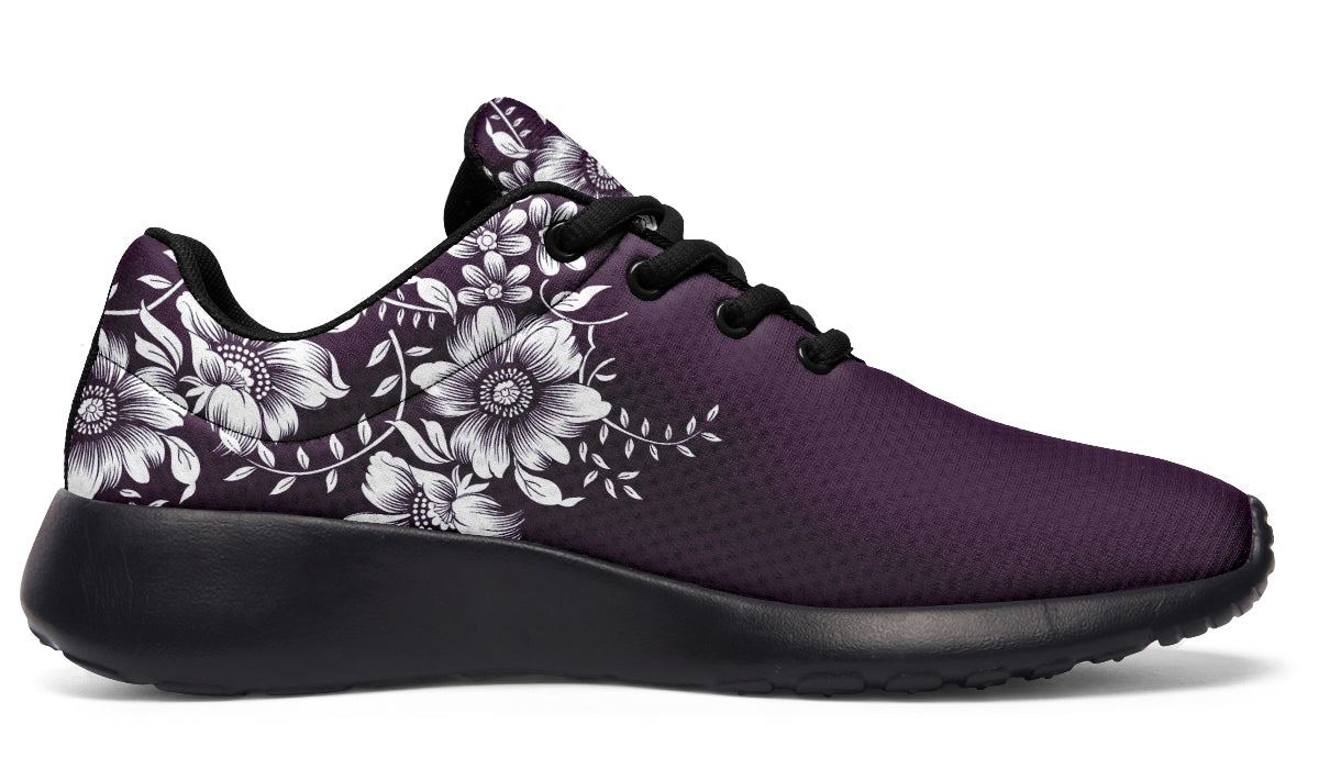 Royal Petal Shoes Purple Floral Shoes