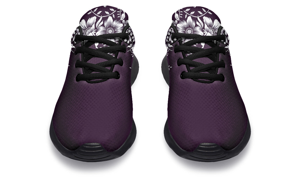 Royal Petal Shoes Purple Floral Shoes