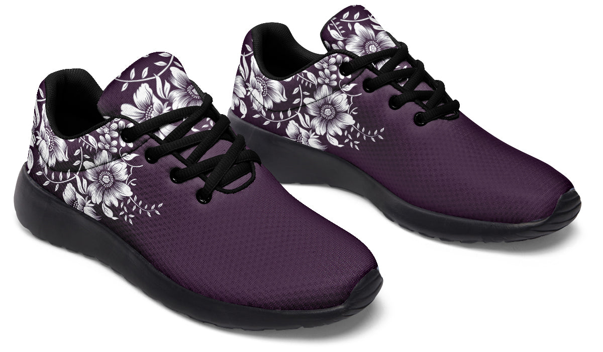 Royal Petal Shoes Purple Floral Shoes