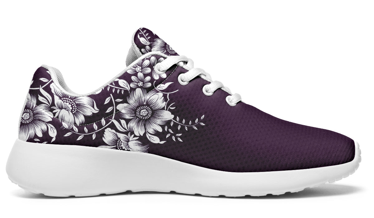 Royal Petal Shoes Purple Floral Shoes