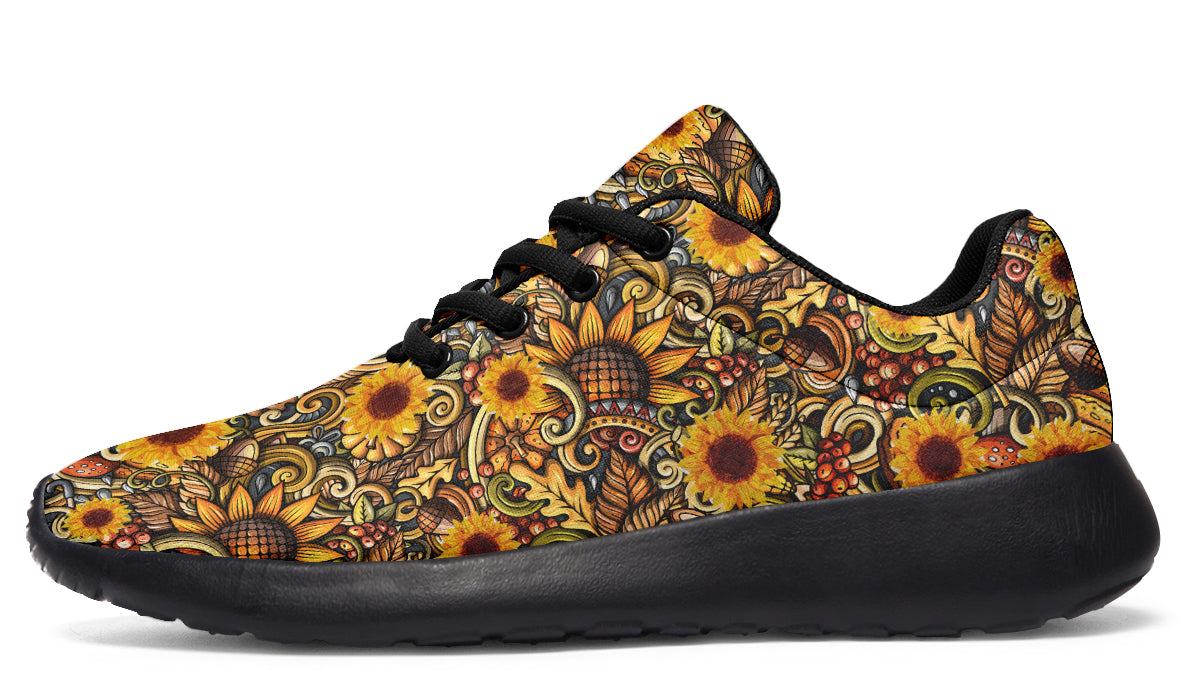 Sunshine Blossom Shoes Yellow Floral Shoes
