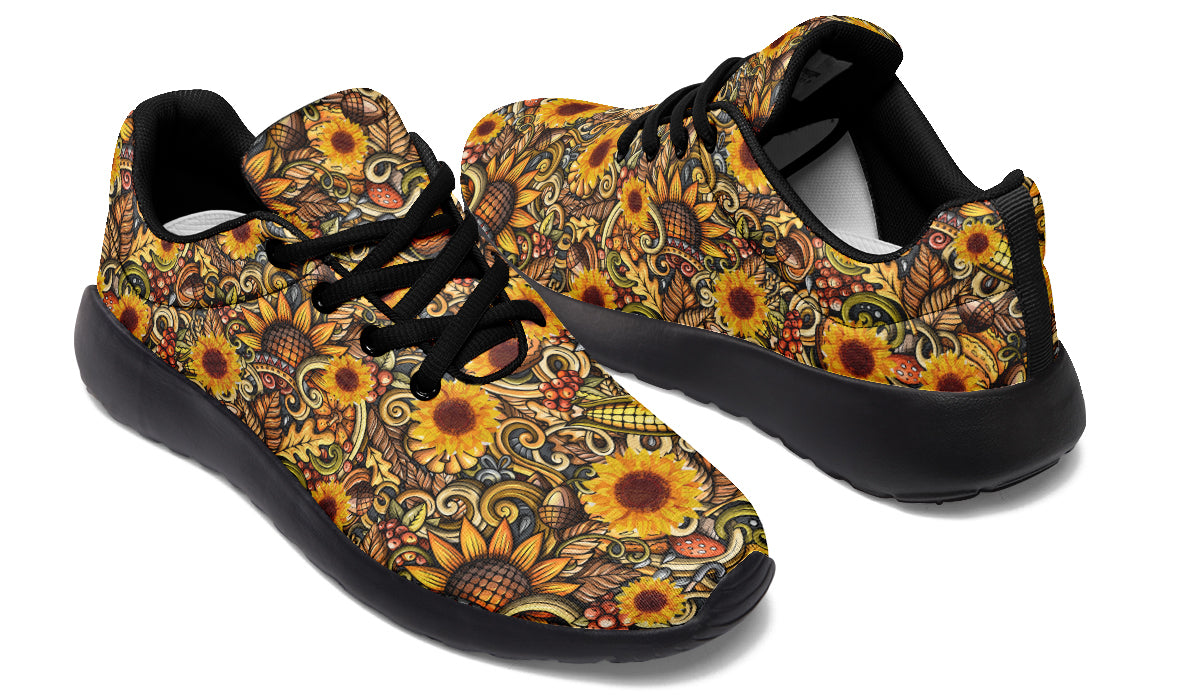 Sunshine Blossom Shoes Yellow Floral Shoes