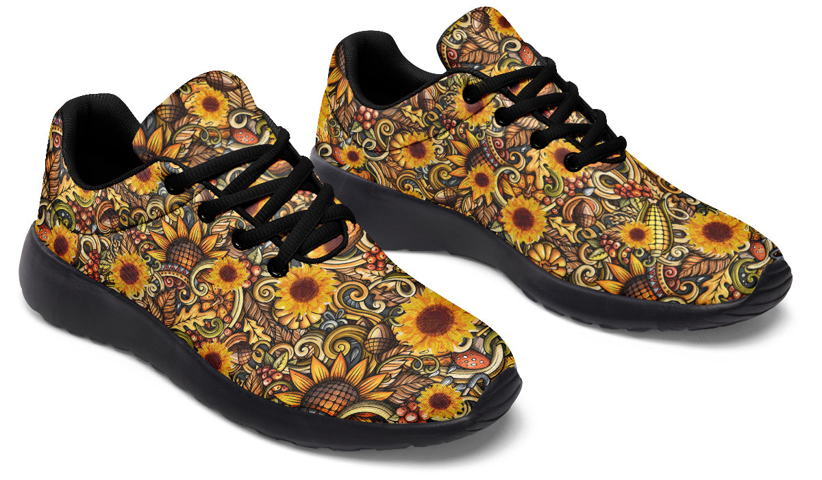 Sunshine Blossom Shoes Yellow Floral Shoes