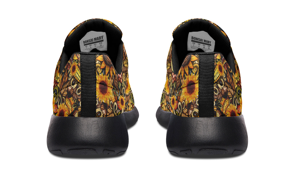 Sunshine Blossom Shoes Yellow Floral Shoes