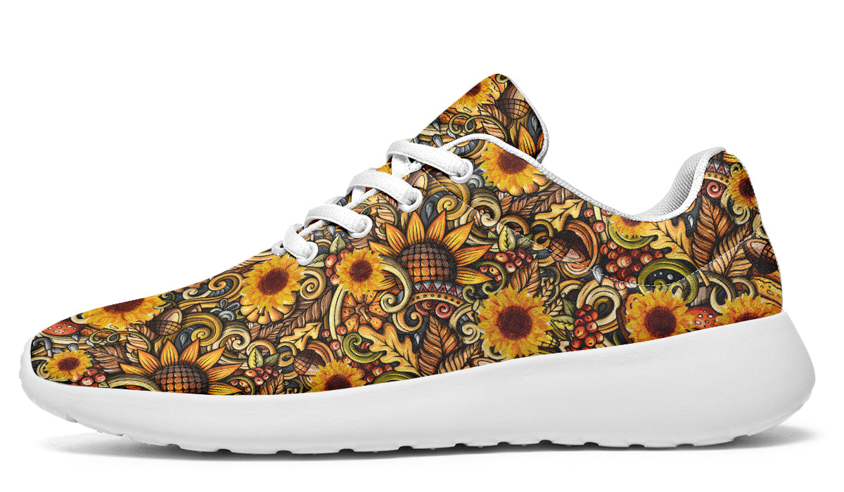 Sunshine Blossom Shoes Yellow Floral Shoes