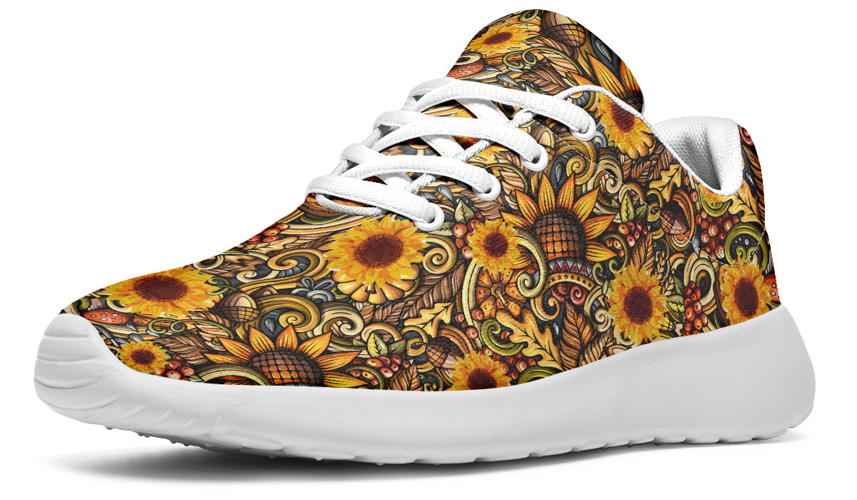 Sunshine Blossom Shoes Yellow Floral Shoes