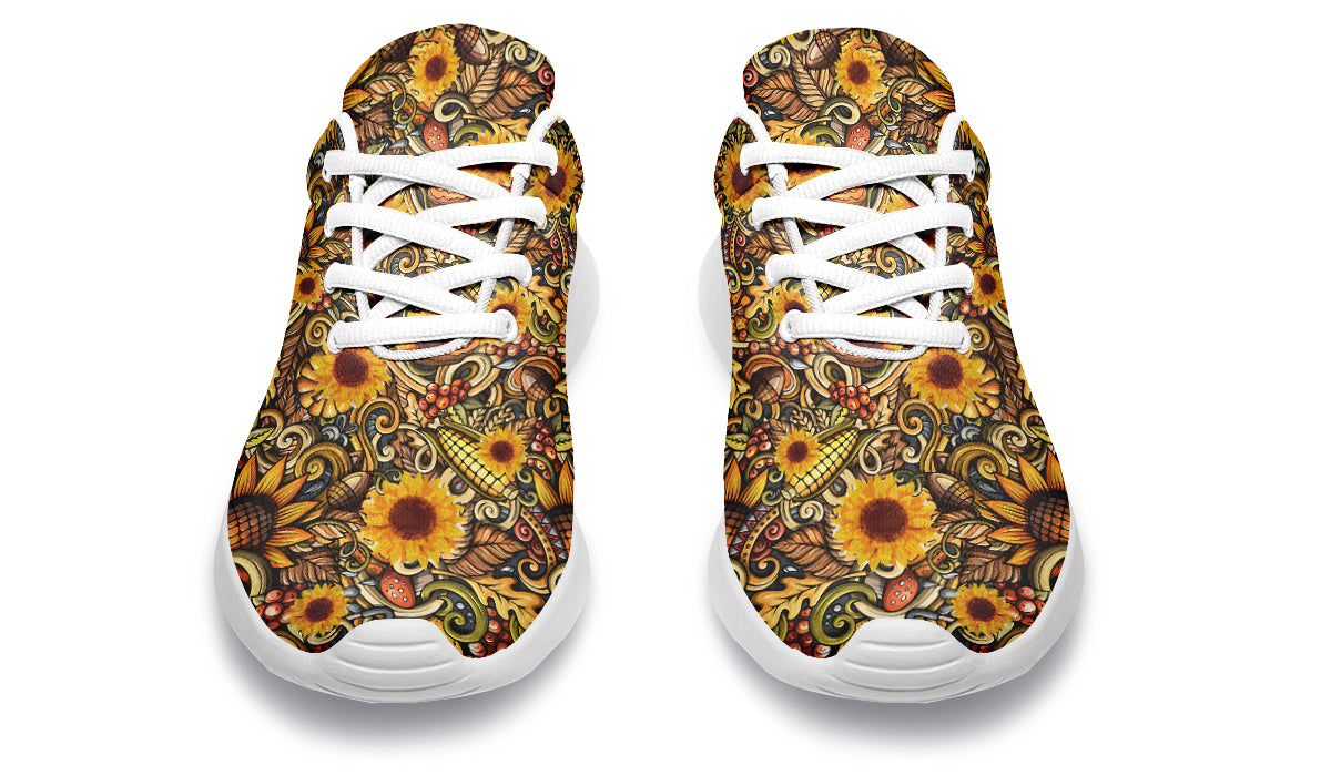 Sunshine Blossom Shoes Yellow Floral Shoes
