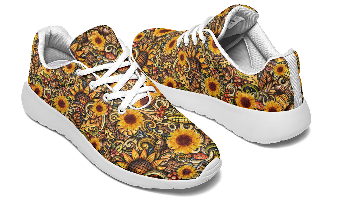 Sunshine Blossom Shoes Yellow Floral Shoes
