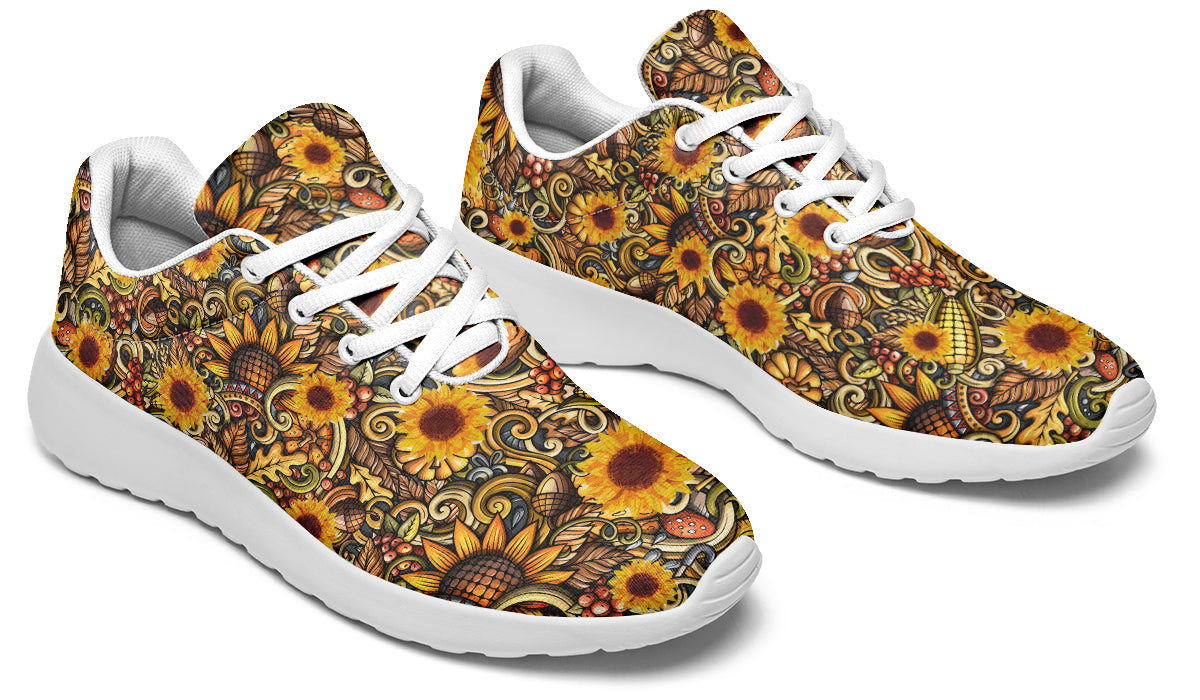 Sunshine Blossom Shoes Yellow Floral Shoes