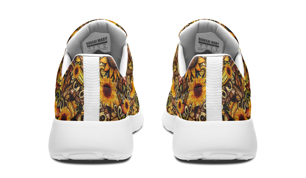 Sunshine Blossom Shoes Yellow Floral Shoes