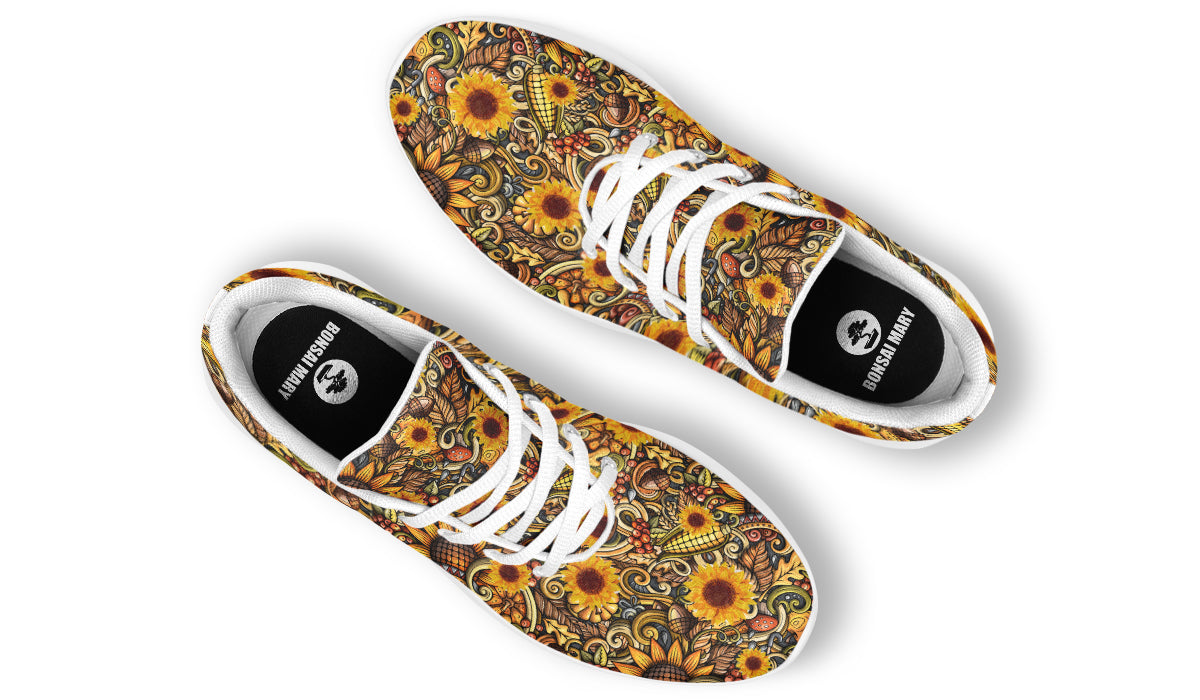 Sunshine Blossom Shoes Yellow Floral Shoes