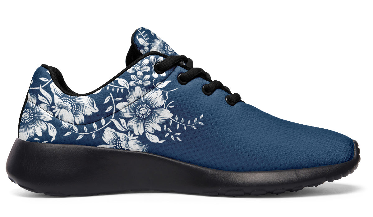 Navy Blossom Shoes Navy Floral Shoes test