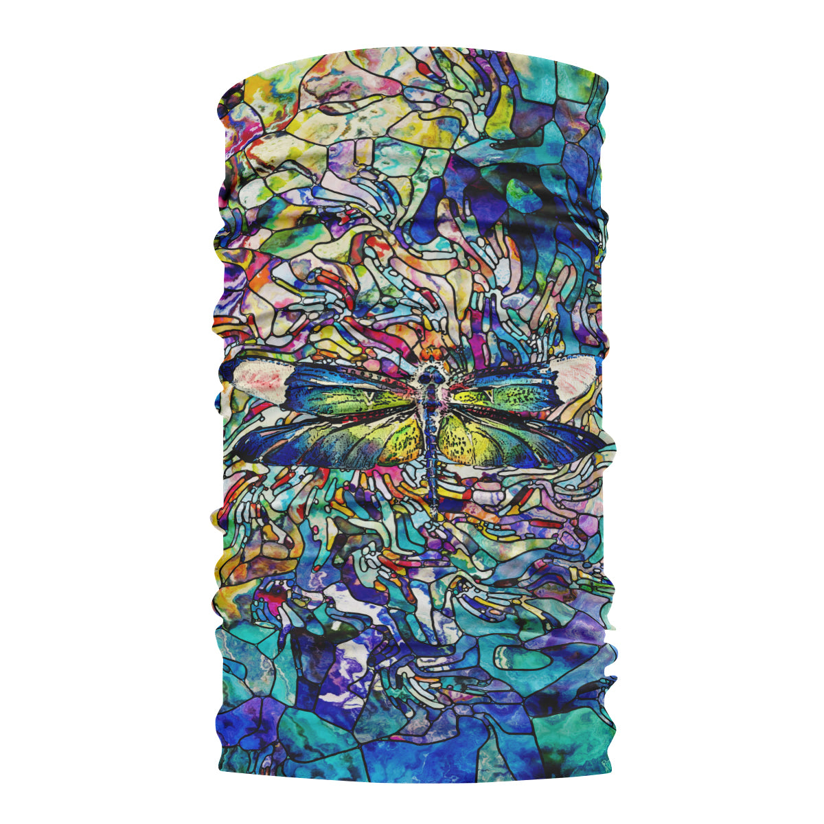 Stained Glass Dragonfly Original