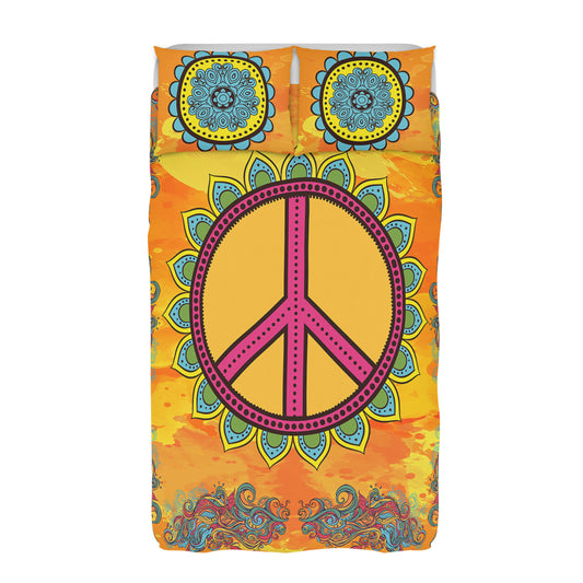 Sunset Hippie Peace - Original