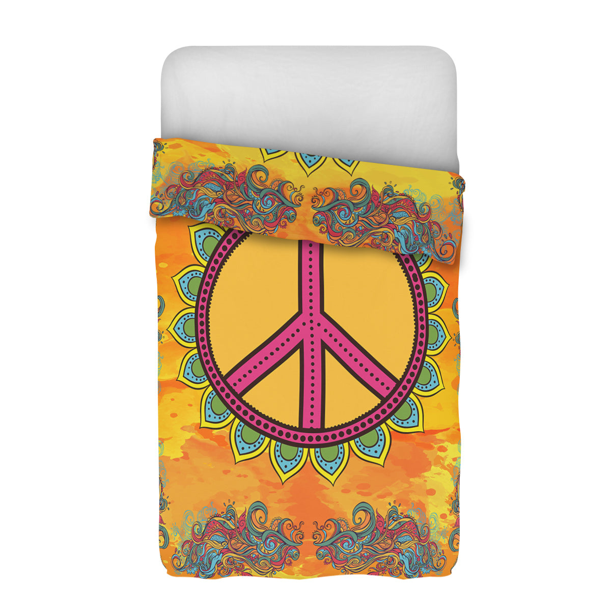 Sunset Hippie Peace - Mockcity