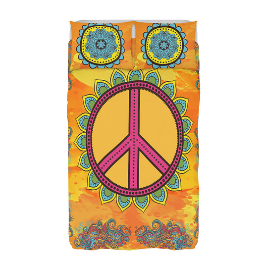 Sunset Hippie Peace Mockcity
