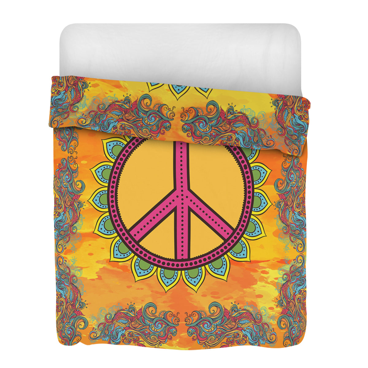 Sunset Hippie Peace Original