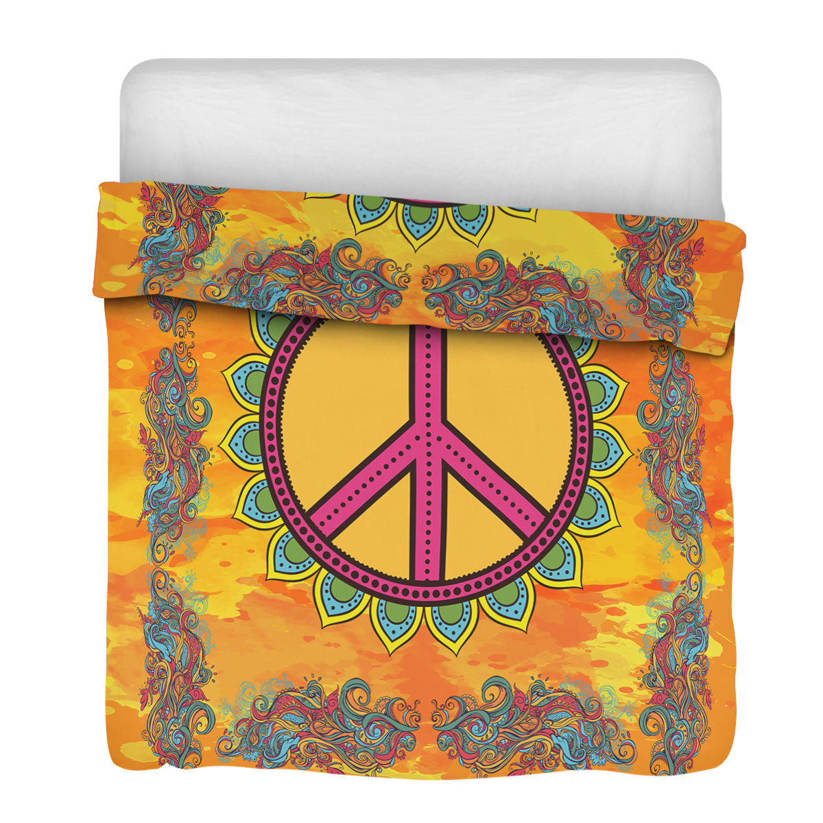 Sunset Hippie Peace Original