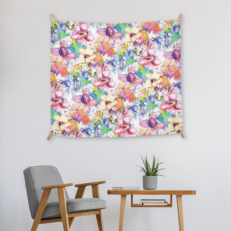 walltapestries Botanical Bouquet Masterpiece Floral Canvas Wall Art