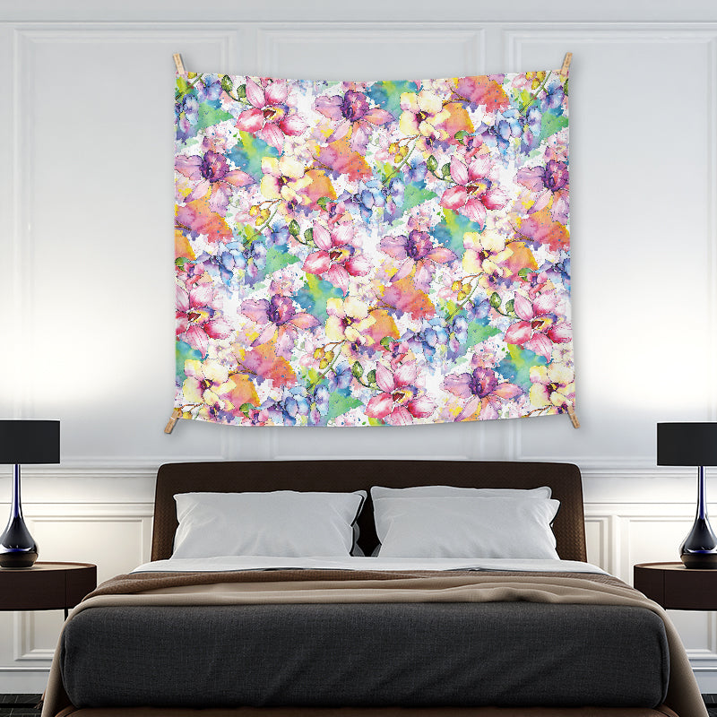 walltapestries Botanical Bouquet Masterpiece Floral Canvas Wall Art