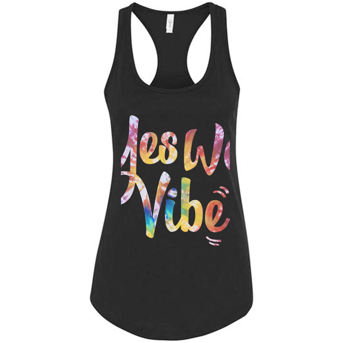 Square Tie Dye500005 Black Mockcity