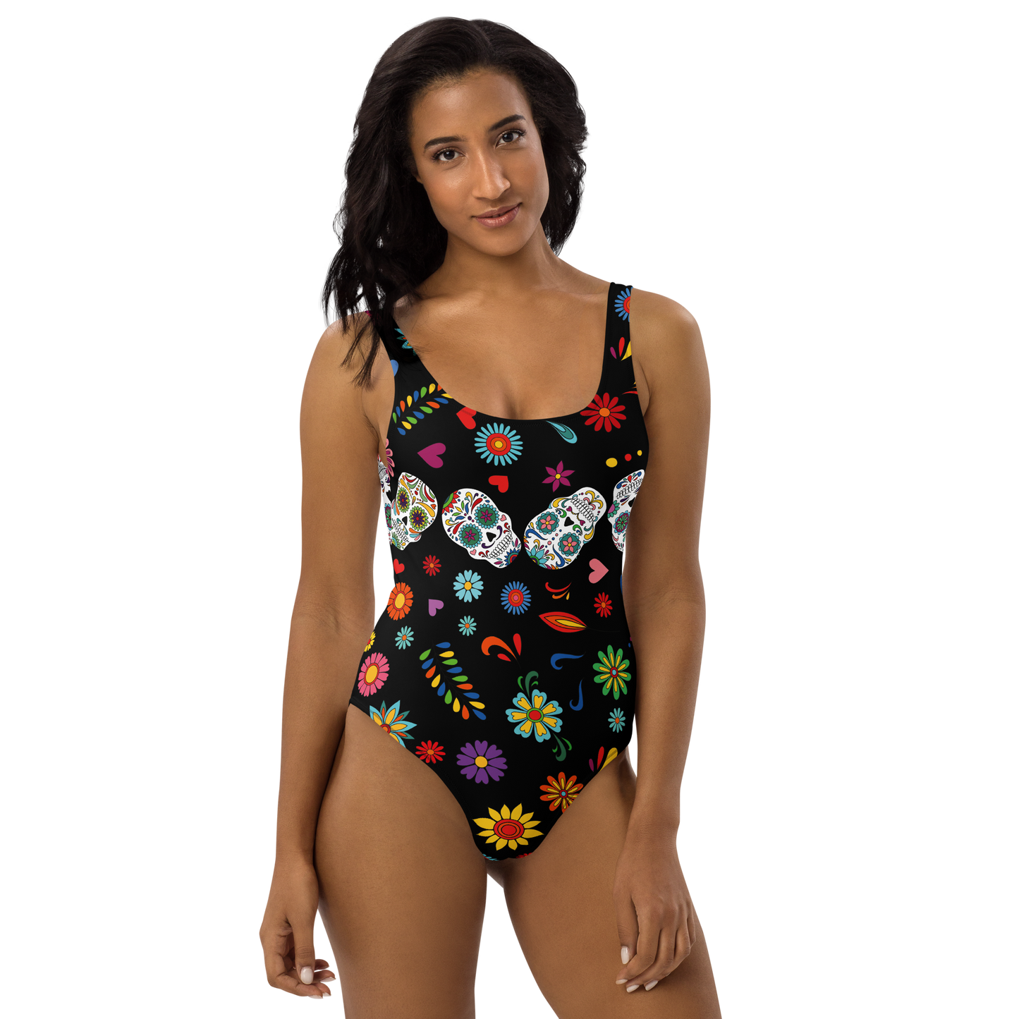 Orale! Summer Calaveras Ladies Swimsuit