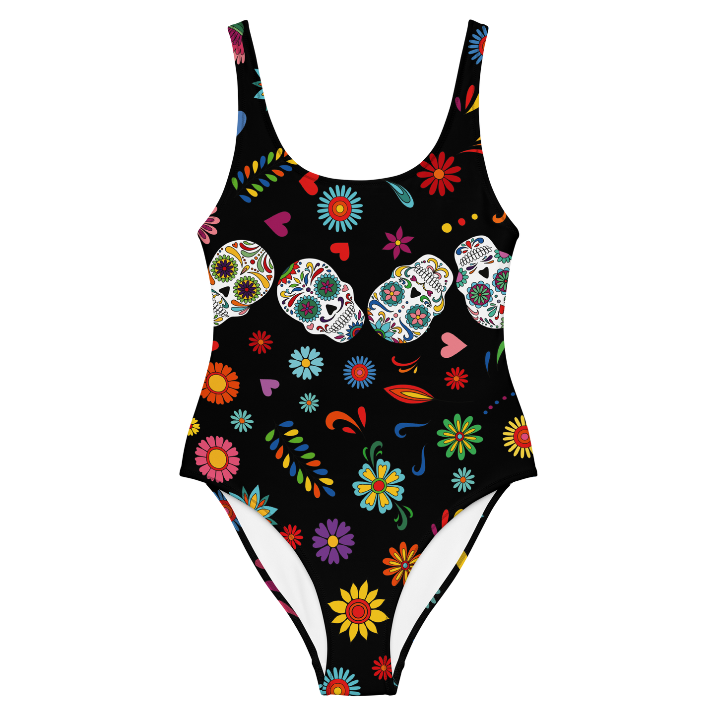 Orale! Summer Calaveras Ladies Swimsuit