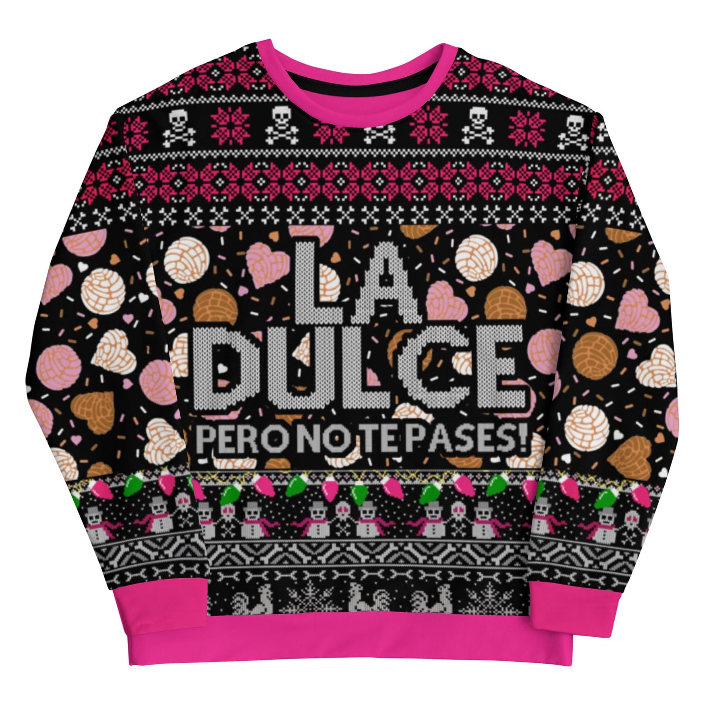 Premium Fleece-lined La Dulce Navidad Sweatshirt