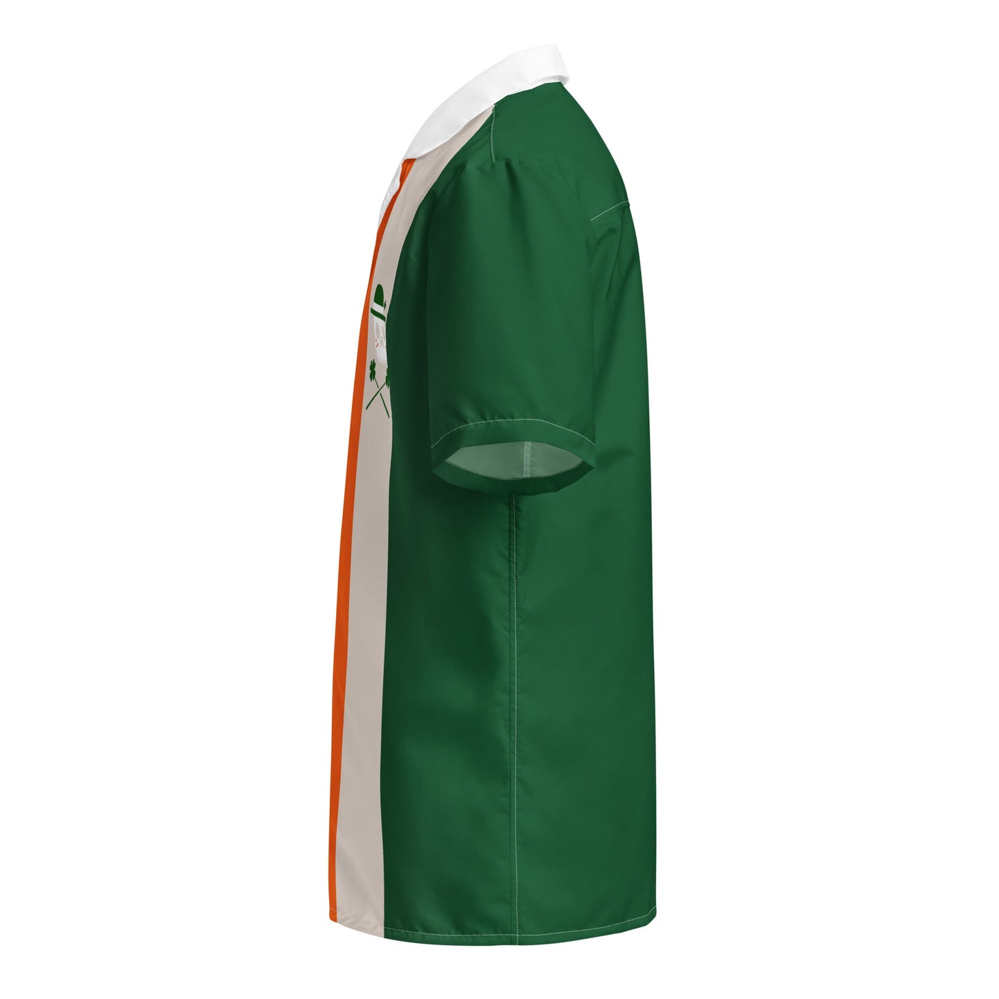 St. Patrick's Irish Flag Unisex button shirt