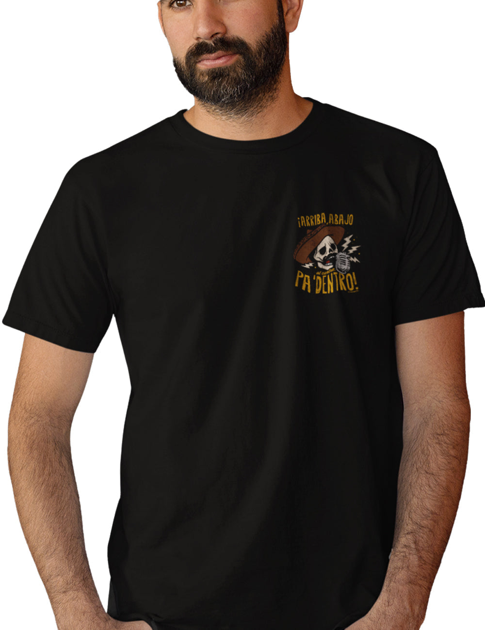 Premium Arriba! Mexicano Old School Crew Neck ( Front & Back )