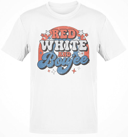 Premium Red White And Boujee 4th Of July T-shirt