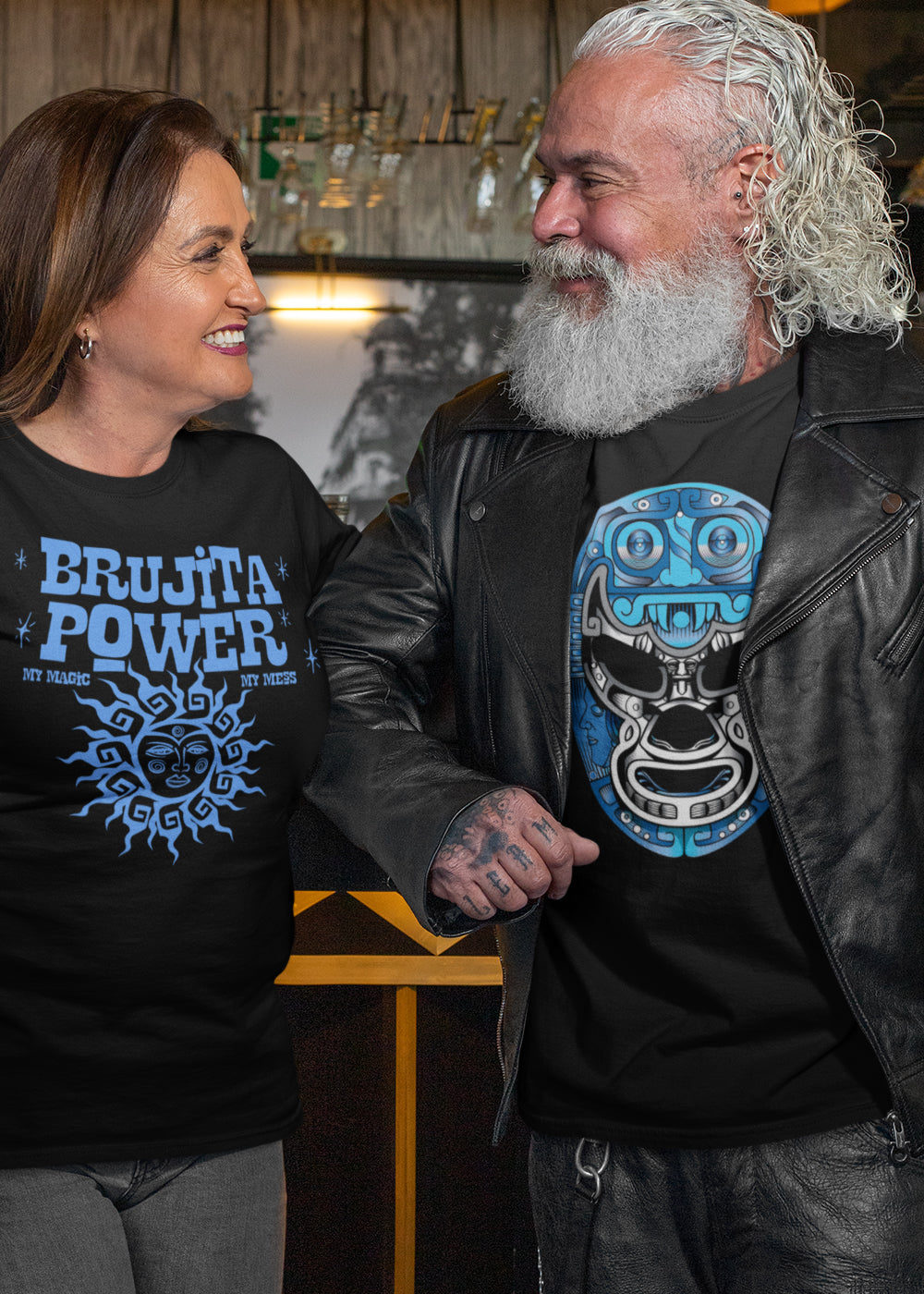 Luchador Azul Warrior T-Shirt