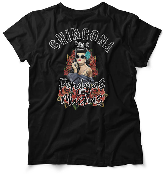 Premium Chingona Porque...Hay Muchas Old School Unisex T-shirt