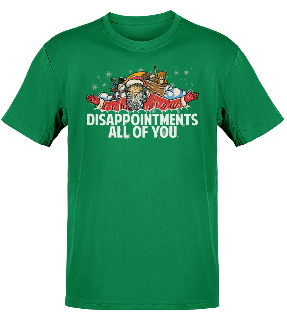 Premium Bella Canvas Disappointments All Of You Christmas T-shirt