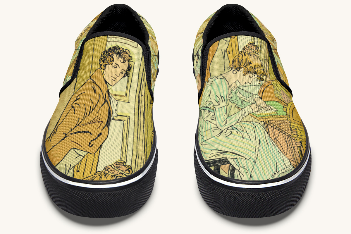 You Pierce My Soul Slip On Shoes - Jaded Lament