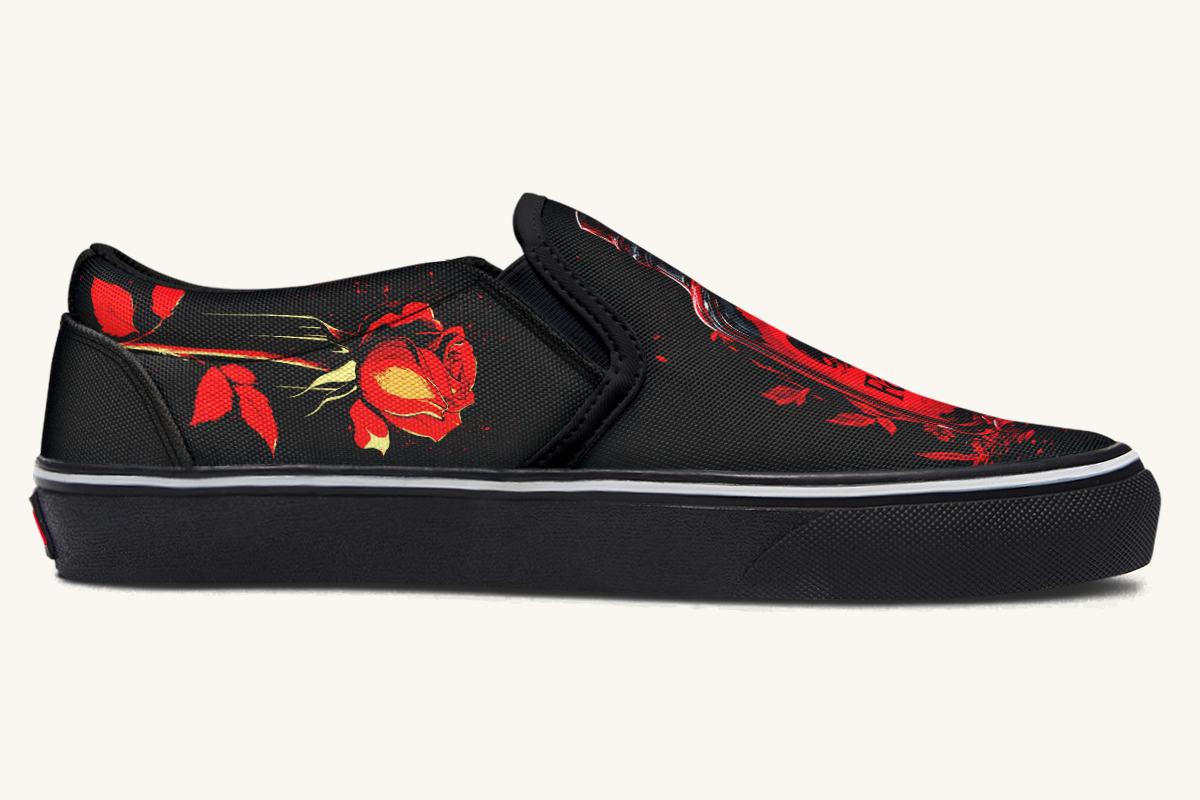 Romeos Fate Slip On Shoes - Jaded Lament